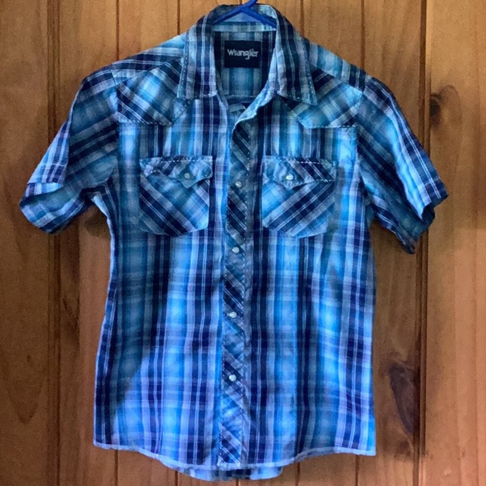 Boys Wrangler Pearl Snap